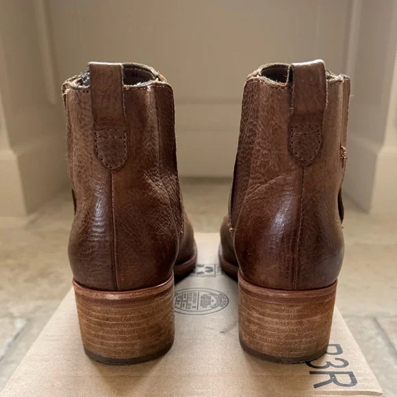 Kork-Ease Tan Leather Ankle Booties - Picture 4 of 8